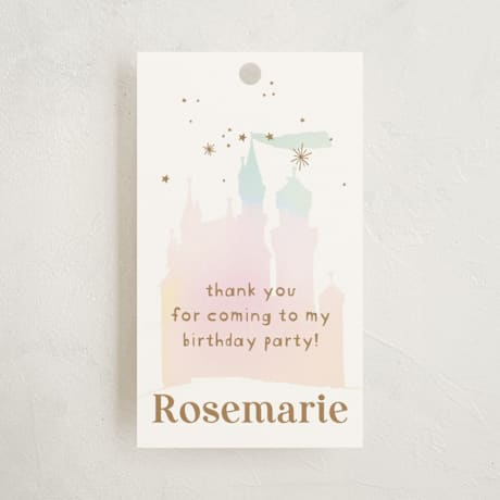 Children's Birthday Party Favor Tags