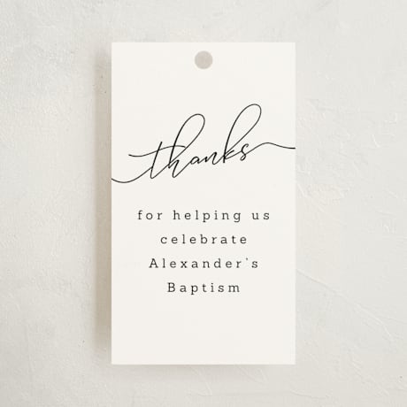 Children's Birthday Party Favor Tags