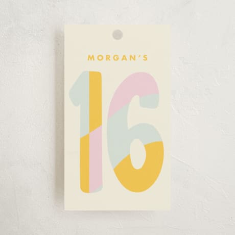Children's Birthday Party Favor Tags