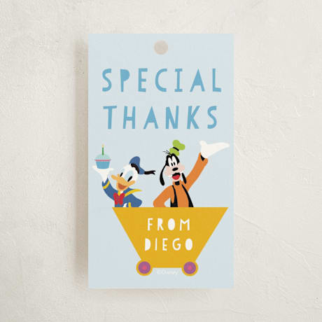 Children's Birthday Party Favor Tags