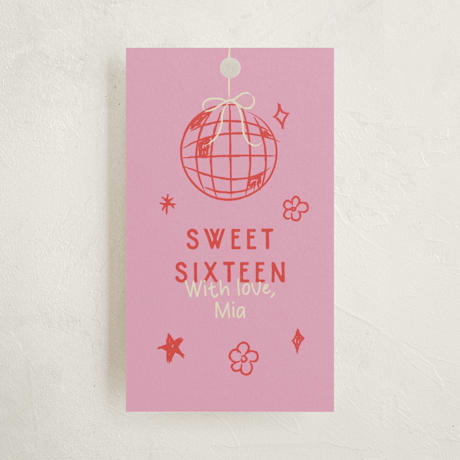 Children's Birthday Party Favor Tags