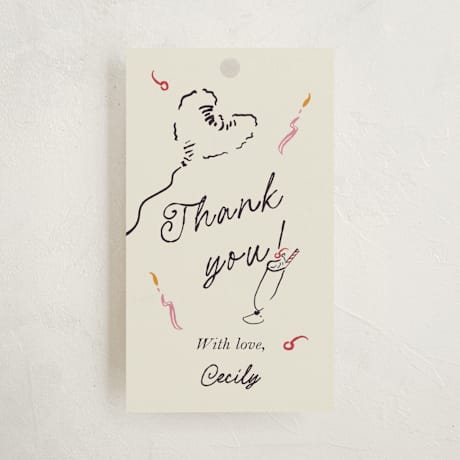 Children's Birthday Party Favor Tags