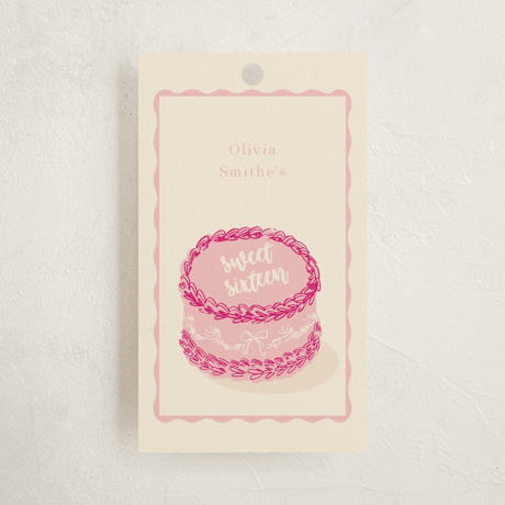 Children's Birthday Party Favor Tags