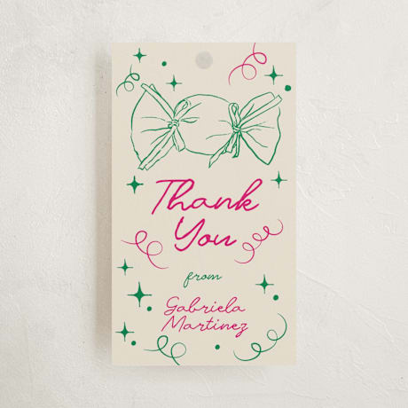 Children's Birthday Party Favor Tags