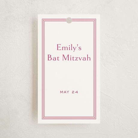 Children's Birthday Party Favor Tags