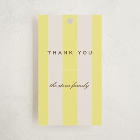 Children's Birthday Party Favor Tags