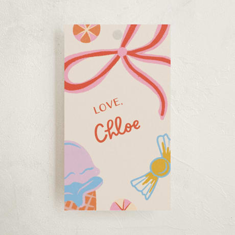 Children's Birthday Party Favor Tags