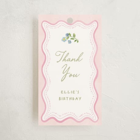 Children's Birthday Party Favor Tags