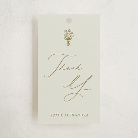 Debutante Party Favor Tags