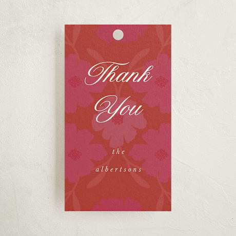 Debutante Party Favor Tags