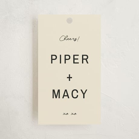 Debutante Party Favor Tags