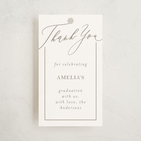 Graduation Favor Tags