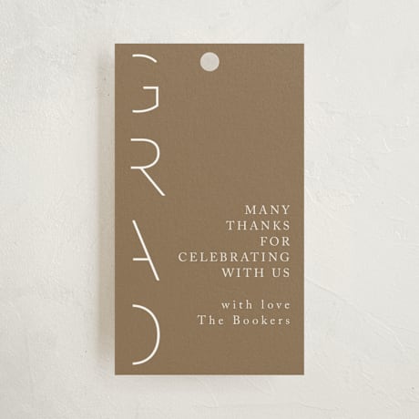 Graduation Favor Tags