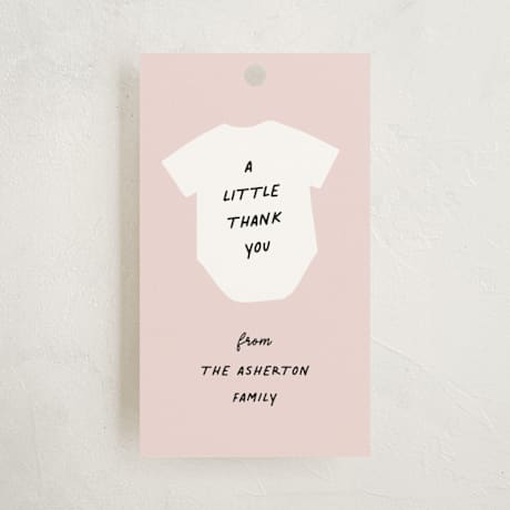 Baby Shower Favor Tags