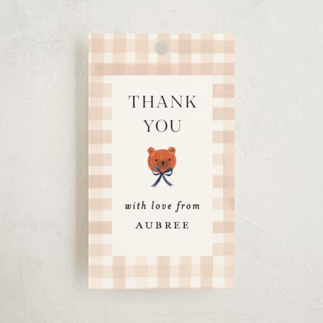 Baby Shower Favor Tags