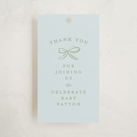 Baby Shower Favor Tags