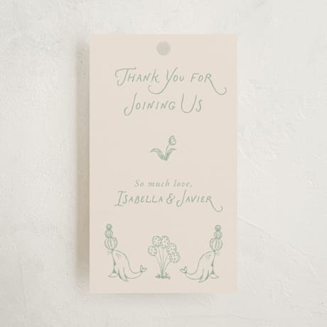 Baby Shower Favor Tags