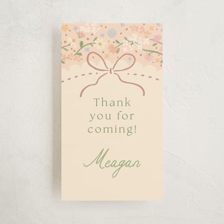 Baby Shower Favor Tags