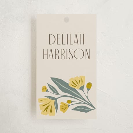 Baby Shower Favor Tags