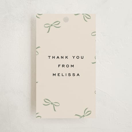 Baby Shower Favor Tags