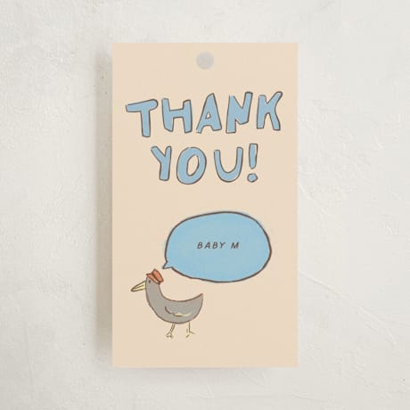 Baby Shower Favor Tags