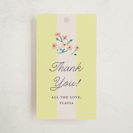 Baby Shower Favor Tags