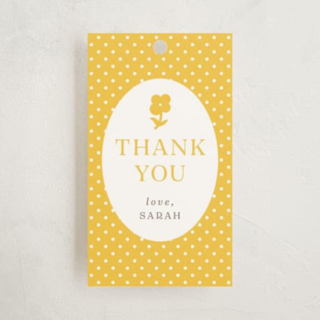 Baby Shower Favor Tags