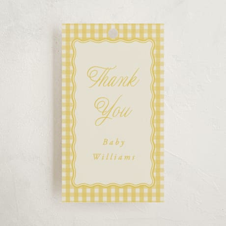 Baby Shower Favor Tags