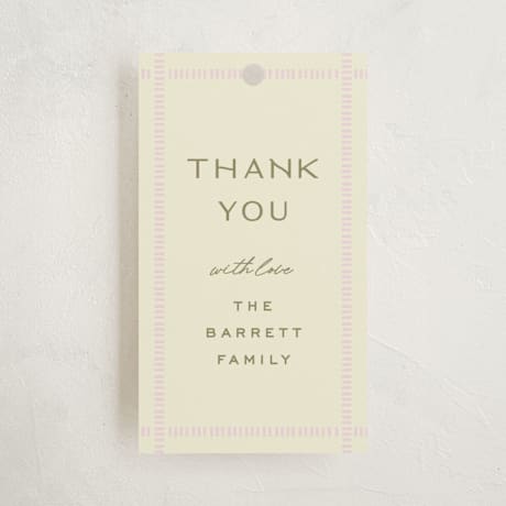 Baby Shower Favor Tags