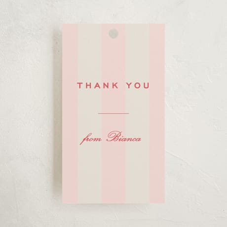 Baby Shower Favor Tags