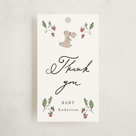 Baby Shower Favor Tags