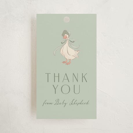 Baby Shower Favor Tags