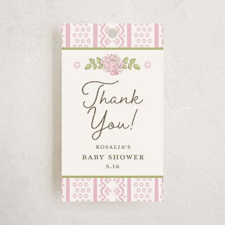 Baby Shower Favor Tags