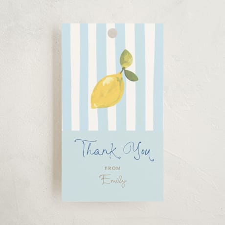 Baby Shower Favor Tags