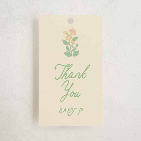 Baby Shower Favor Tags