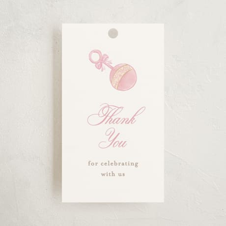 Baby Shower Favor Tags