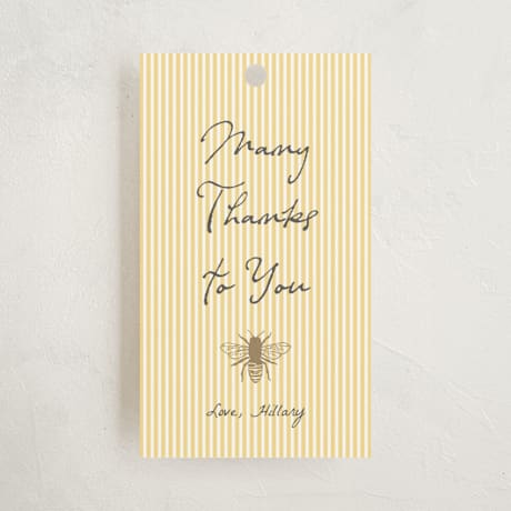 Baby Shower Favor Tags