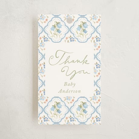 Baby Shower Favor Tags