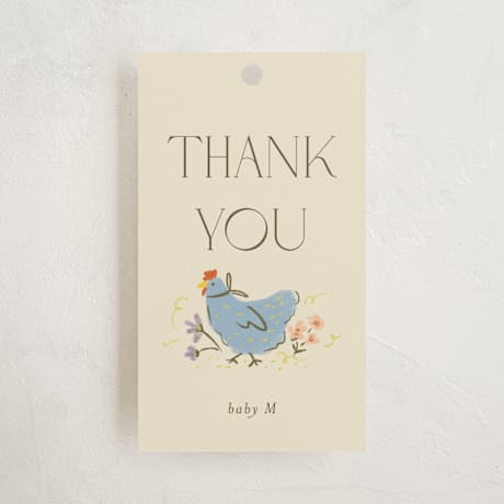 Baby Shower Favor Tags