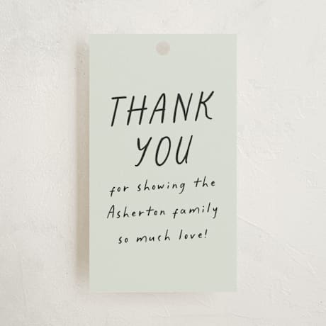 Baby Shower Favor Tags