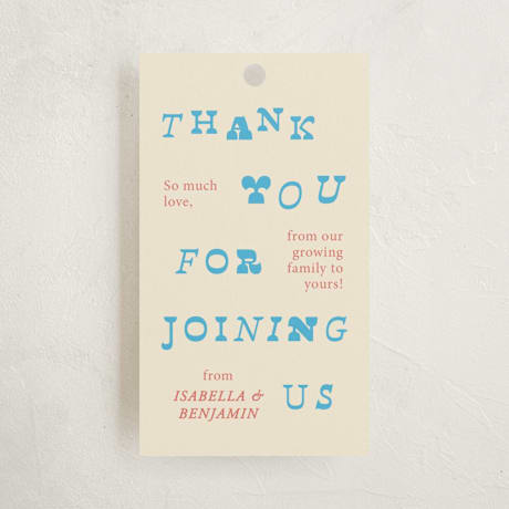 Baby Shower Favor Tags