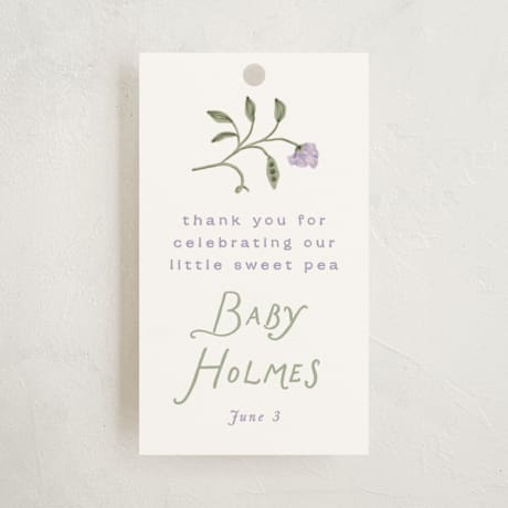 Baby Shower Favor Tags