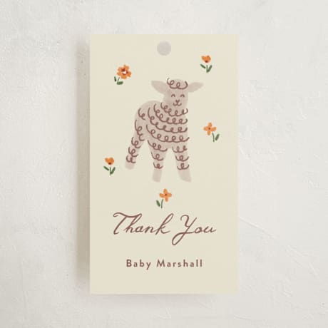 Baby Shower Favor Tags