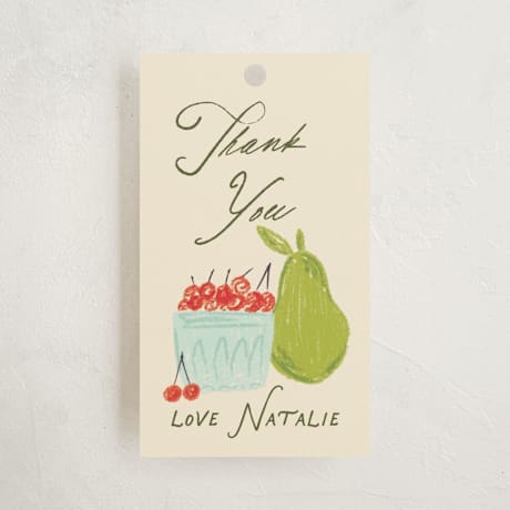 Baby Shower Favor Tags