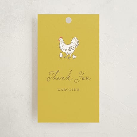 Baby Shower Favor Tags