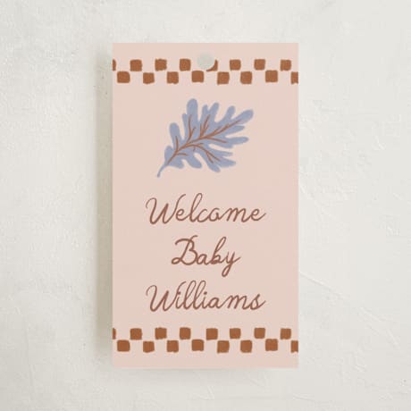 Baby Shower Favor Tags