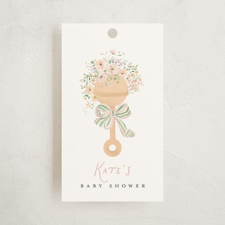 Baby Shower Favor Tags