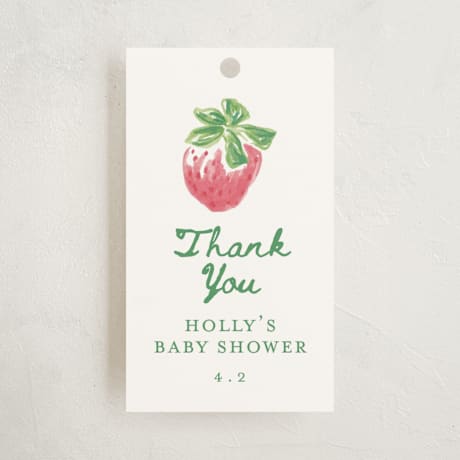 Baby Shower Favor Tags