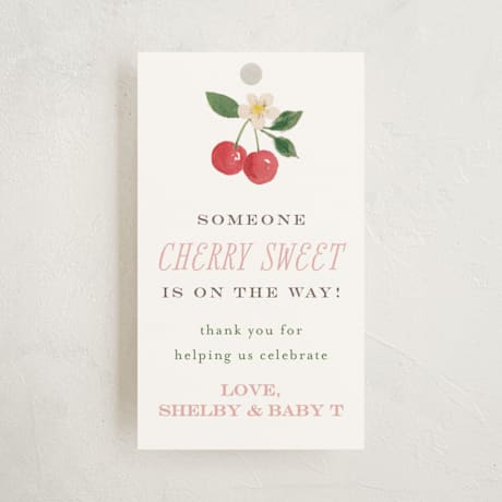 Baby Shower Favor Tags