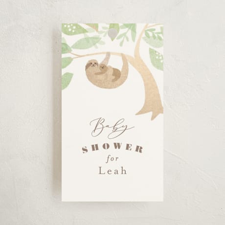 Baby Shower Favor Tags